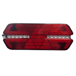 Lanterna Traseira Triplo X Plus Halo Light Bivolt Bicolor Lado Direito