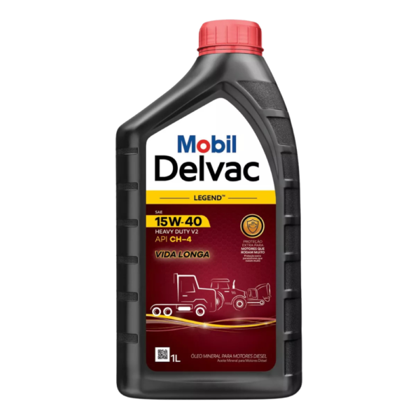Óleo Motor Mineral Delvac Legend 15W40 CH-4 1L
