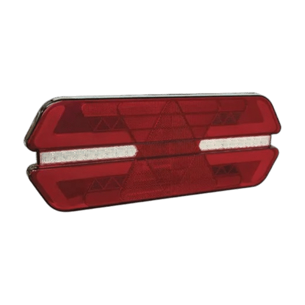 Lanterna Traseira Triplo X Plus Halo Light Bivolt Bicolor Lado Direito - Imagem 2