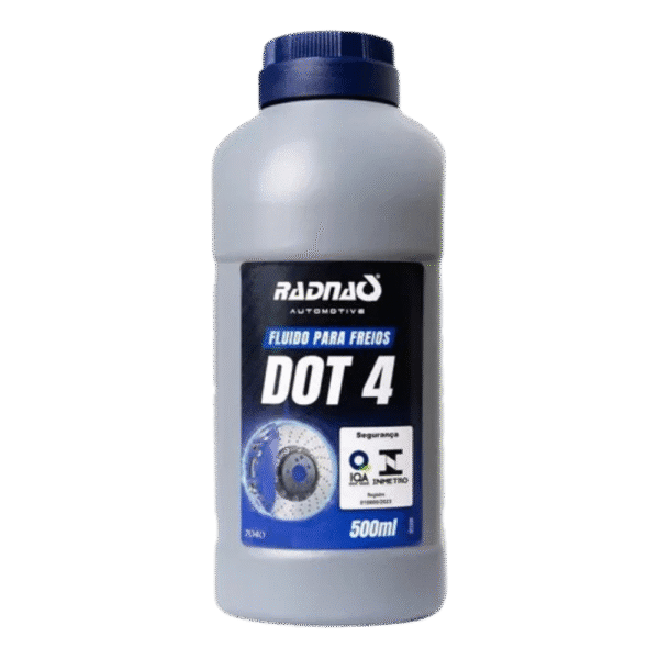 Fluido de Freio DOT 4 Radnaq 500 ml