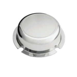 Sobre Tampa do Cubo da Carreta 4 Furos Menor Cromada